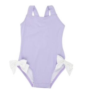 Purple Infant Swim with Bows